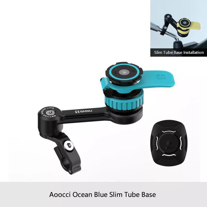 aoocci-motorcyle-phone-mount-ocean-blue-slim-tube-Am03aoocci-motorcyle-phone-mount-Am03